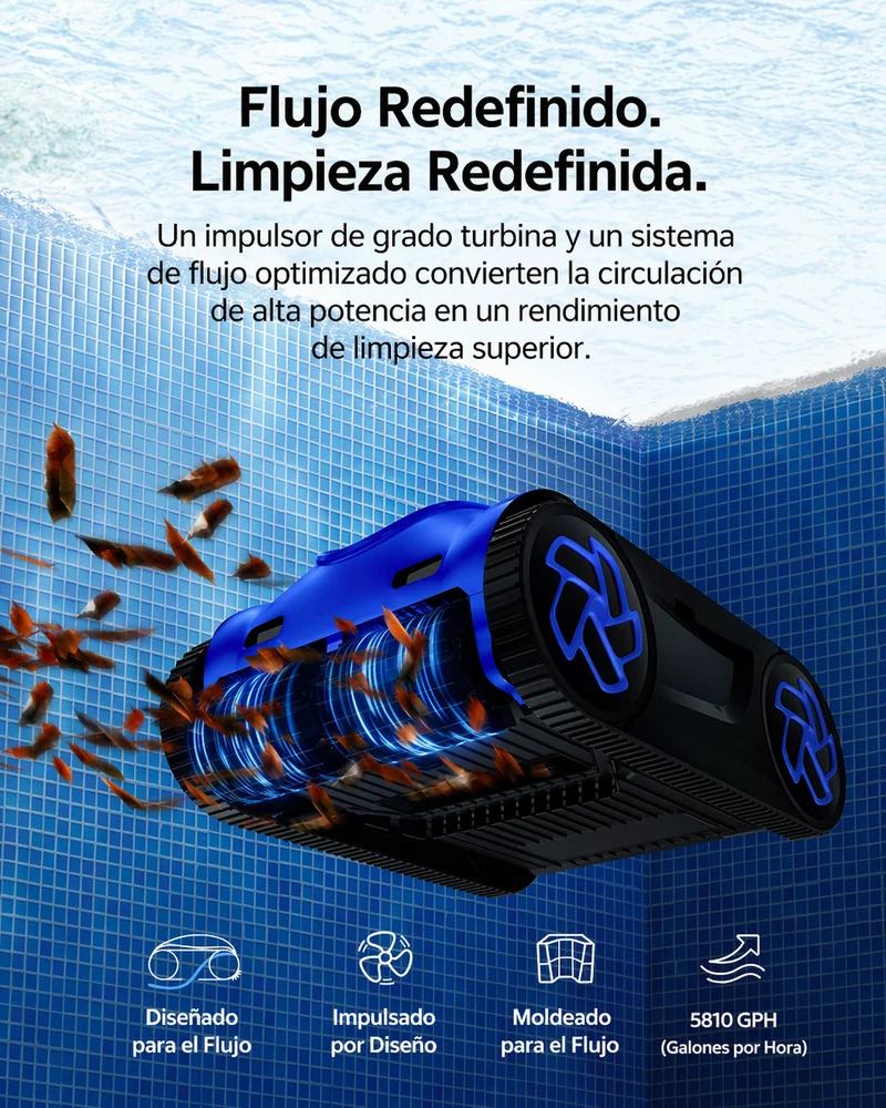 iGarden K40 robot limpiafondos de piscina sin cable automático