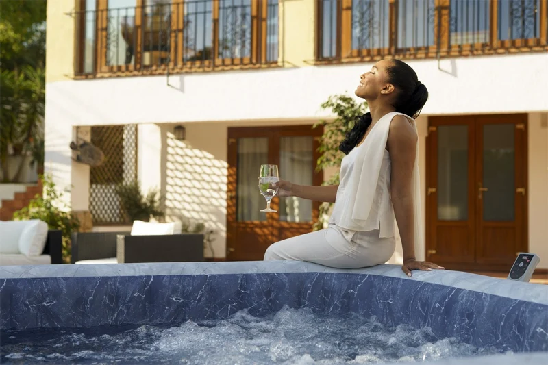 Lay-Z Spa San Francisco EnergySense Hydrojet Pro opblaasbare spa - 7 persoons