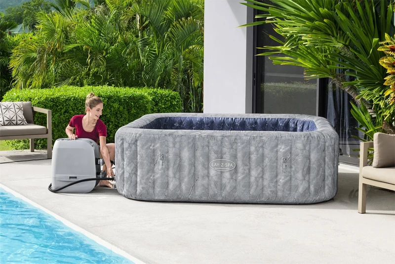 Lay-Z Spa San Francisco EnergySense Hydrojet Pro opblaasbare spa - 7 persoons
