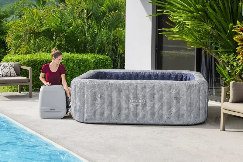 Lay-Z Spa San Francisco EnergySense Hydrojet Pro opblaasbare spa - 7 persoons