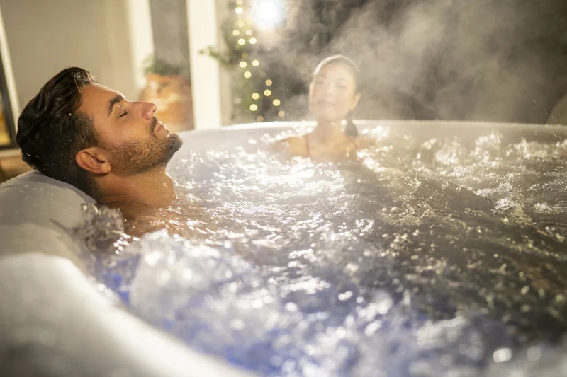 Lay-Z-Spa Tahiti AirJet opblaasbare spa, 4 persoons