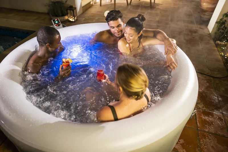 Lay-Z-Spa Tahiti AirJet opblaasbare spa, 4 persoons