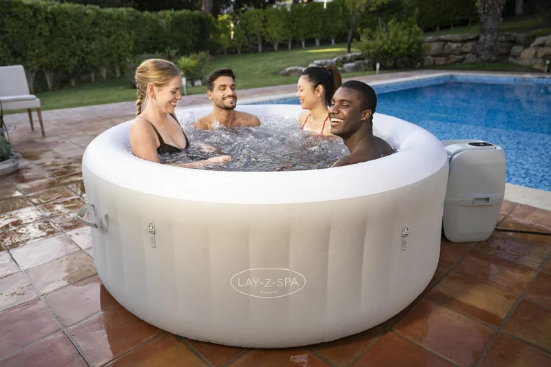 Lay-Z-Spa Tahiti AirJet opblaasbare spa, 4 persoons