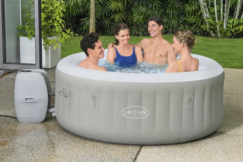 Lay-Z-Spa Tahiti AirJet opblaasbare spa, 4 persoons