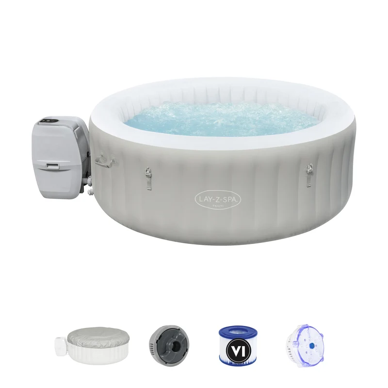 Lay-Z-Spa Tahiti AirJet opblaasbare spa, 4 persoons