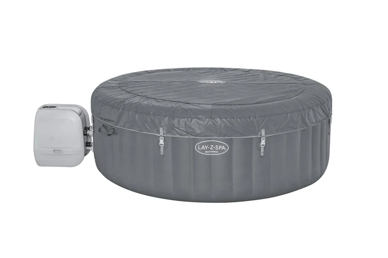 Lay-Z Spa Santorini HydroJet Pro opblaasbare spa - 7 persoons