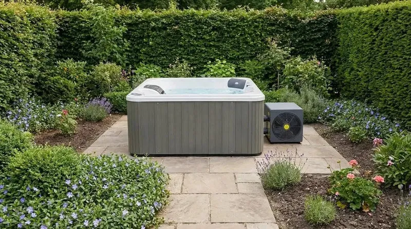 W'eau Como spa met warmtepomp - 4 persoons