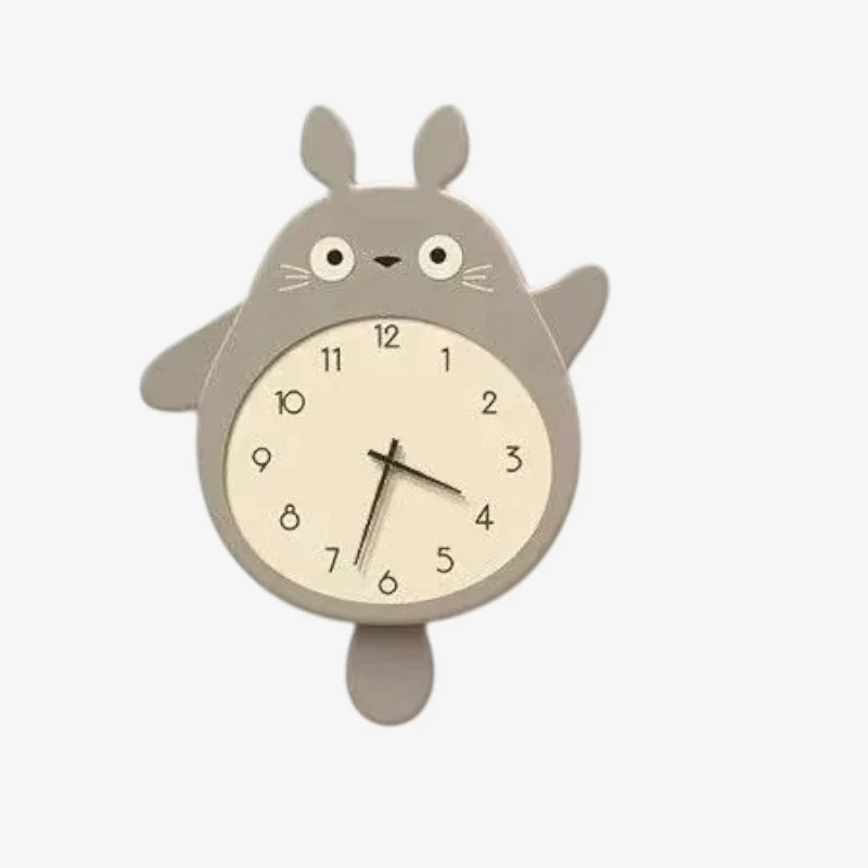 CuteClock – Dekorativt Vægur med Tegneserie Kat