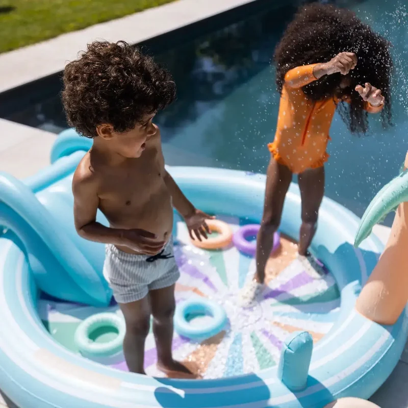 Piscine de jeu arc-en-ciel - multicolore - Swim Essentials