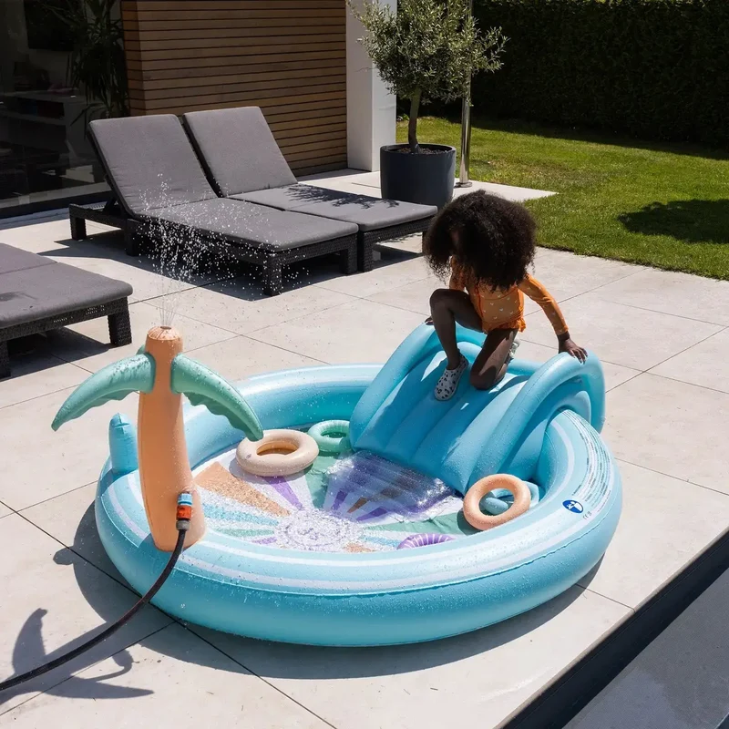 Piscine de jeu arc-en-ciel - multicolore - Swim Essentials