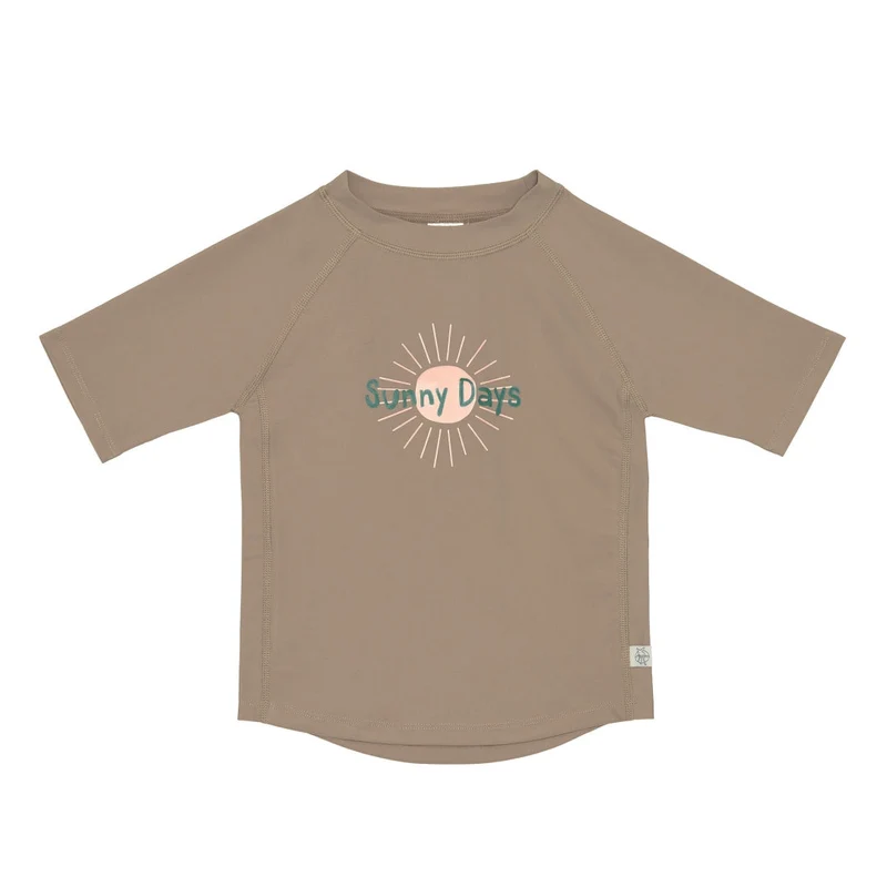 Lässig UV-Badeshirt Sonne Braun Gr. 74/80 | UV-Schutz 60