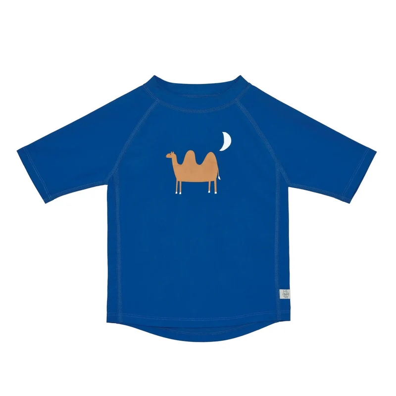 Lässig UV-Badeshirt Kamel Blau Gr. 86 | UV-Schutz 60