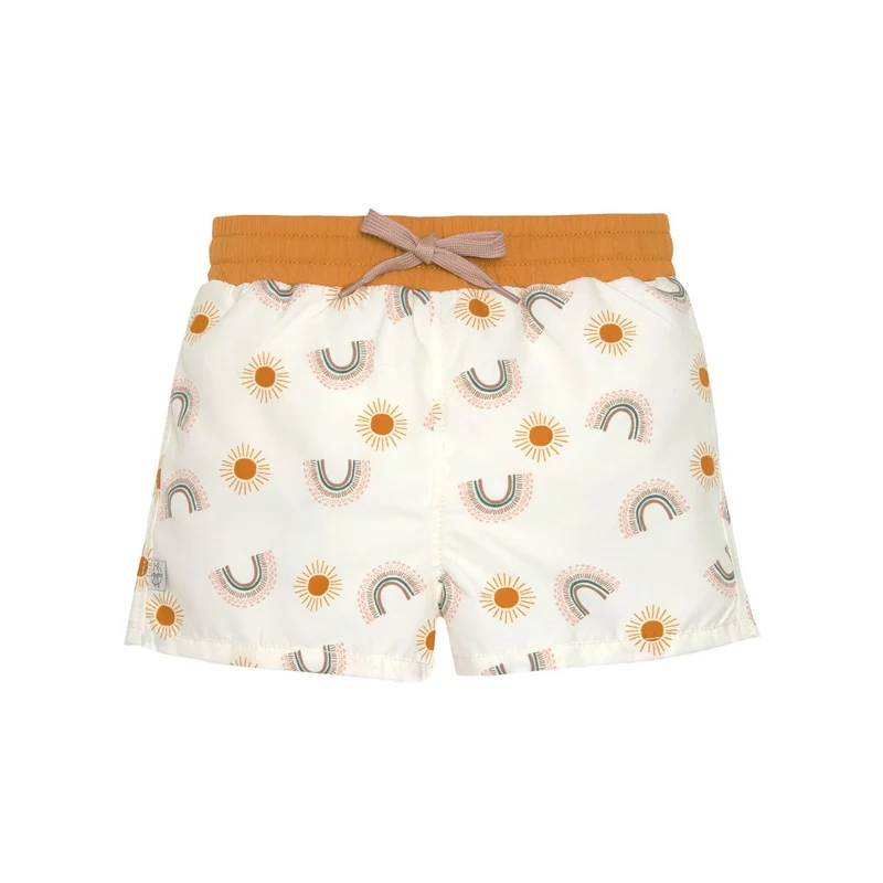 Lässig Badeshorts Regenbogen Gr. 74/80 mit Windeleinsatz | UV 80