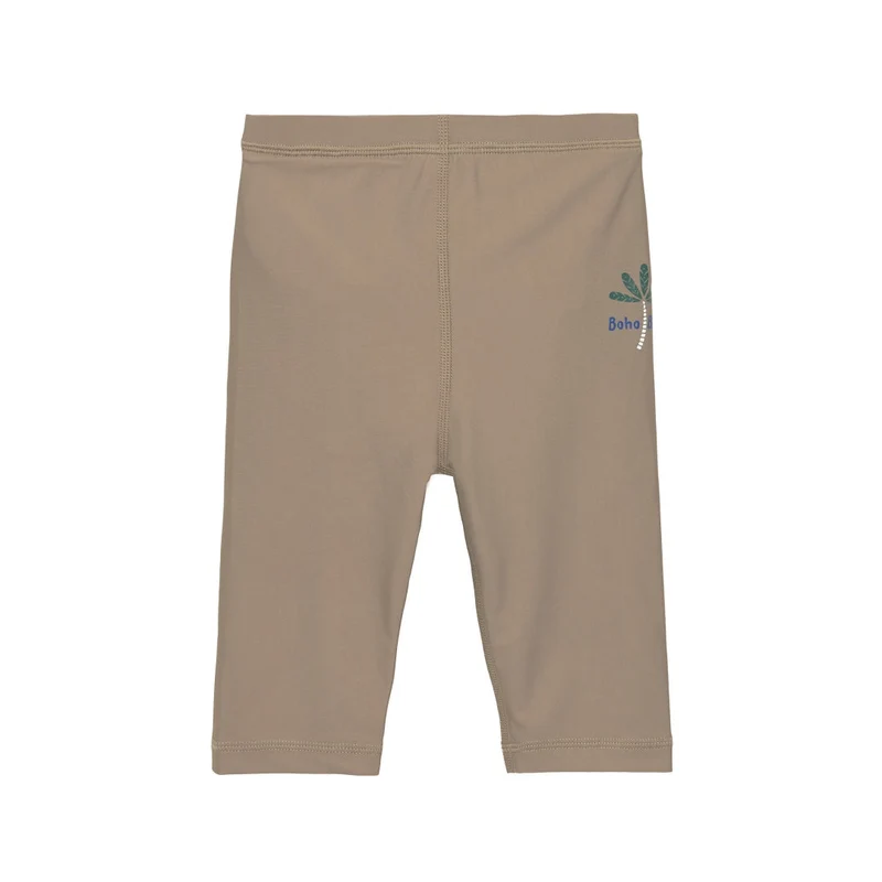 Lässig Badehose mit Windeleinsatz Braun Gr. 86 | UV-Schutz 60
