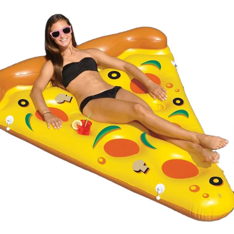 Matelas gonflable point de pizza