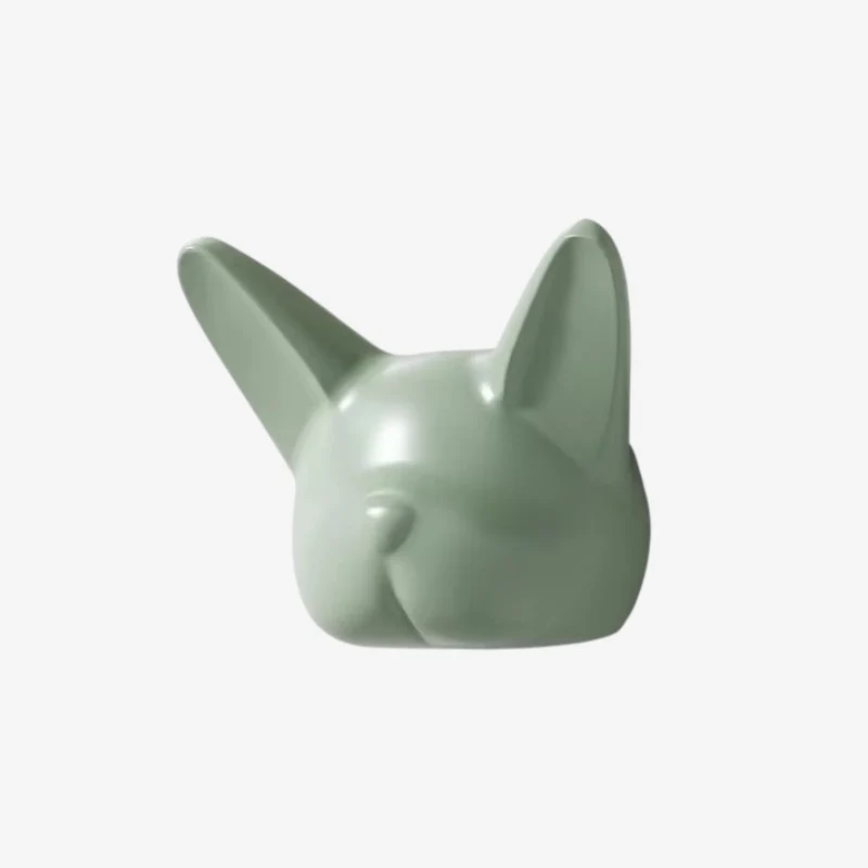 PawMount - Væghængt Krog Med Bulldogform