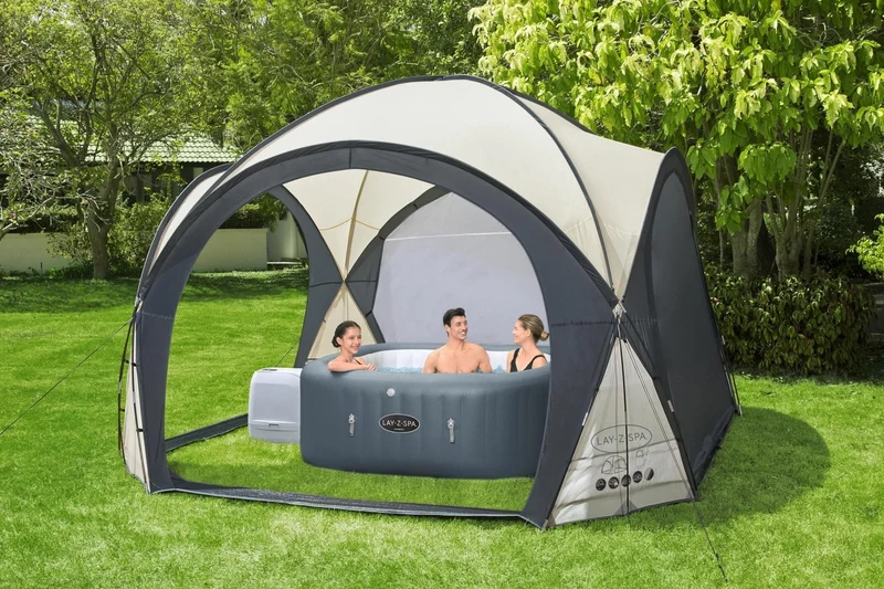 Dome Lay-Z-Spa overkapping 390cm x 390cm x 255cm