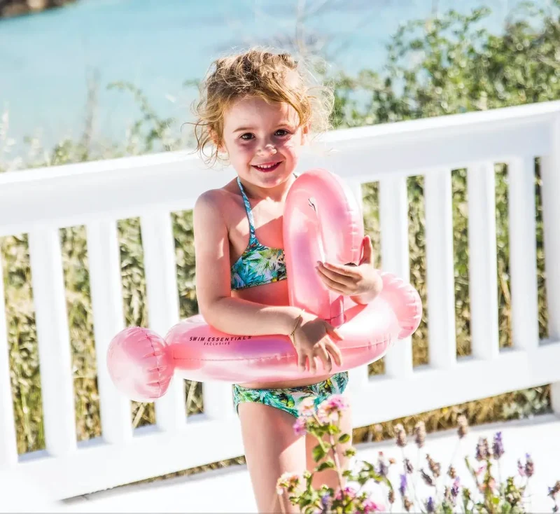 Bouée Flamant Rose - 95 cm - Swim Essentials