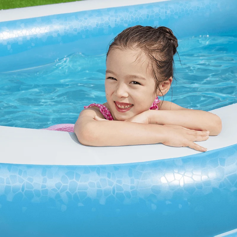 Piscine gonflable rectangulaire