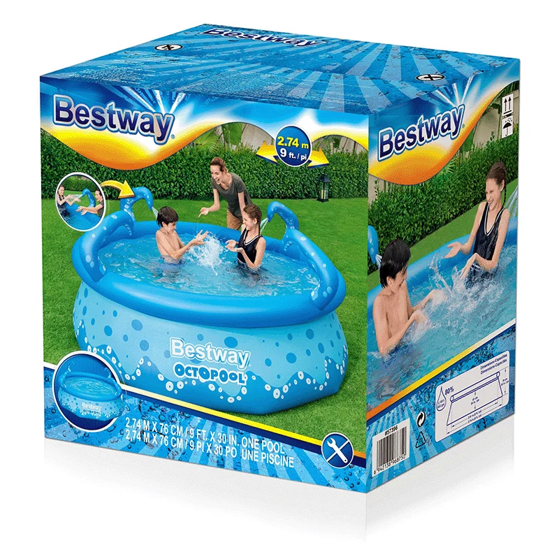 Piscine ronde autoportante Octopool