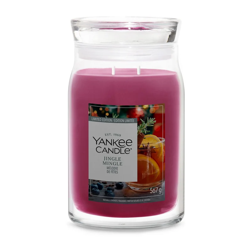 Candela Jingle Mingle 567g Rosso Yankee Candle