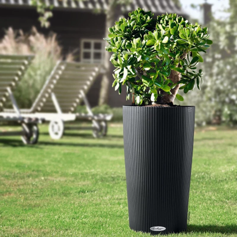 VASO CILINDRO COLOR D23XH41CM ARDESIA OPACO