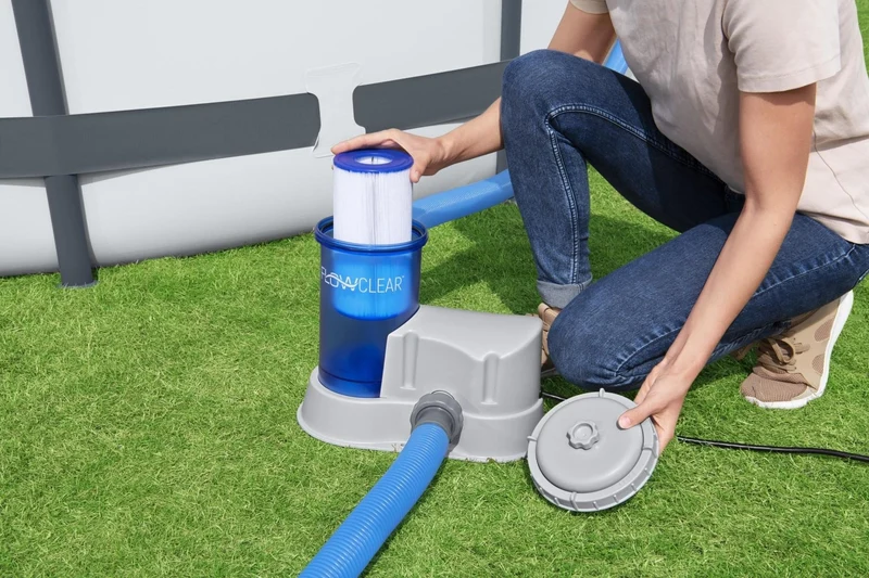 Bestway Flowclear Filterpomp Transparant 5678 liter/uur