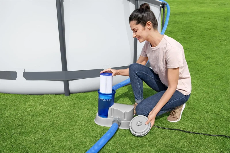Bestway Flowclear Filterpomp Transparant 5678 liter/uur