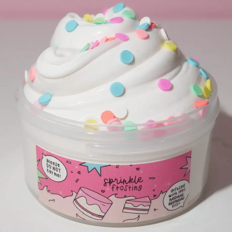 Jouet de Slime à Glaçage Saupoudré - Sonria Slime LLC