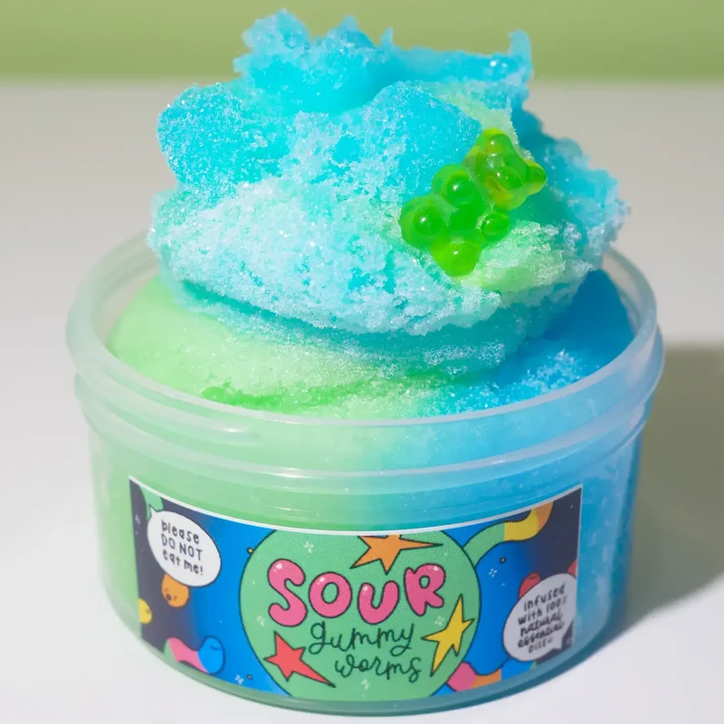 Jouet de Slime en Forme de Vers Gélifiés Aigres - Sonria Slime LLC