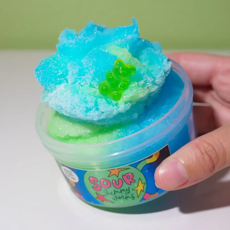 Jouet de Slime en Forme de Vers Gélifiés Aigres - Sonria Slime LLC