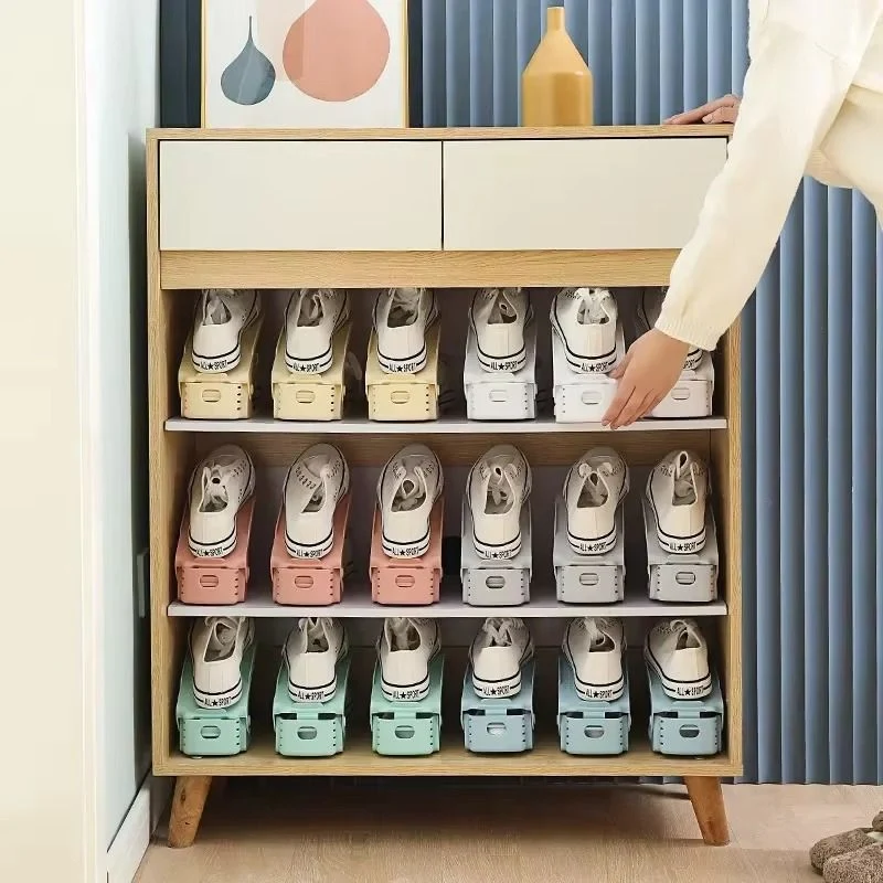 FootRack – Skoholder Stacker med Bærbart Design