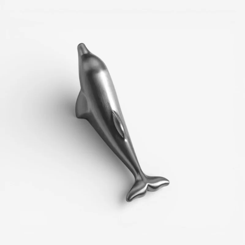 FinHook – Vægmonteret Krog med Delfinformet Design