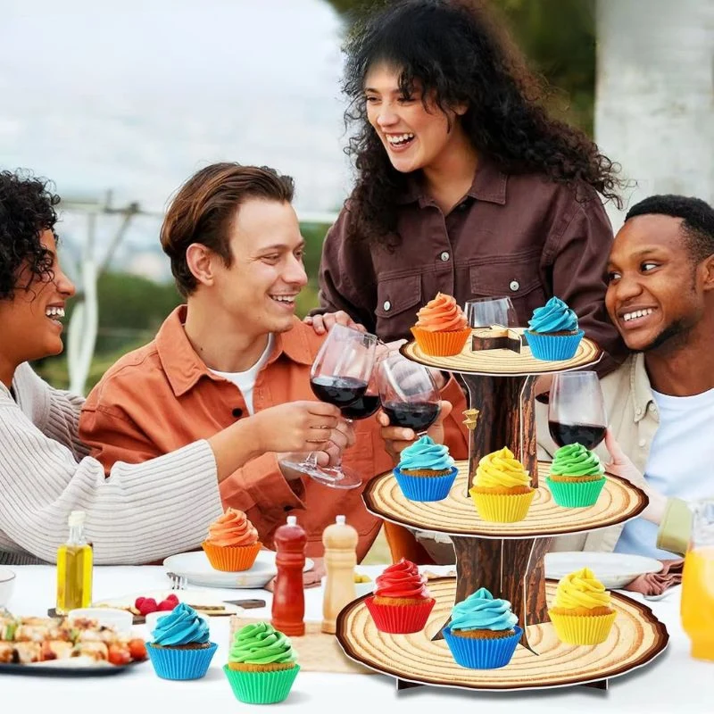 SweetStack – Kageholder Stand med 3 Lags Design
