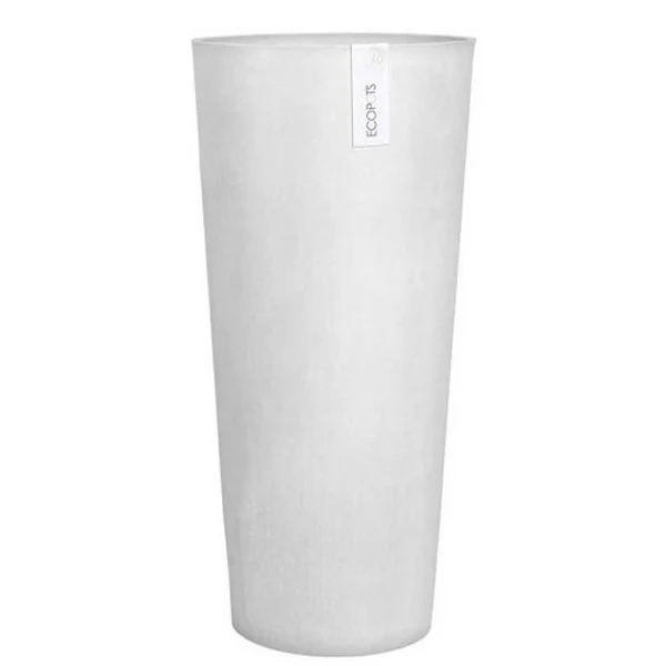 VASO TONDO ALTO AMSTERDAM GRIGIO CHIARO D30XH50CM