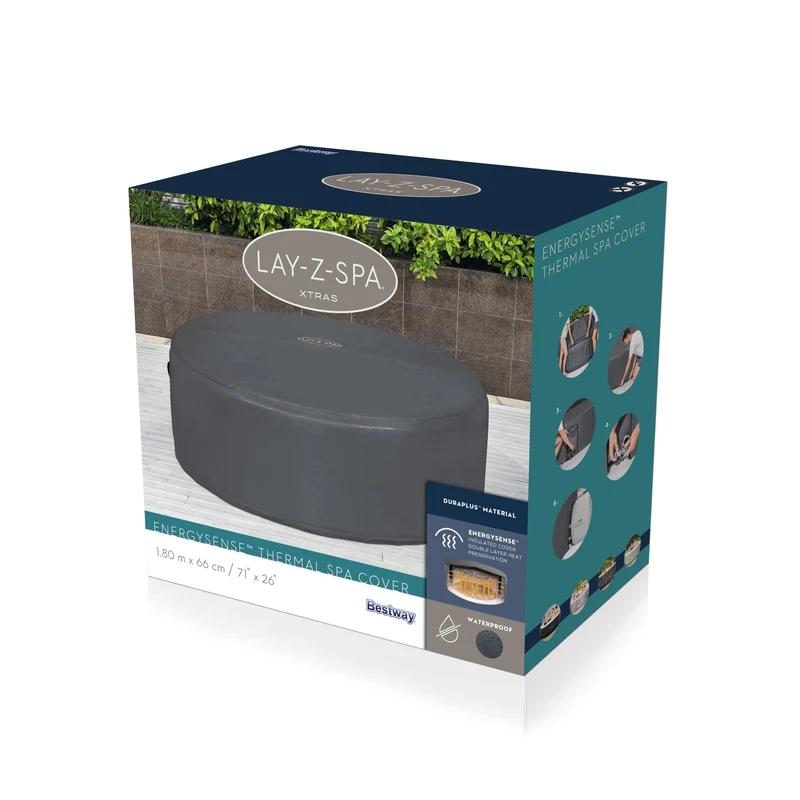 Lay-Z spa isolerende beschermhoes - Ø 180 cm