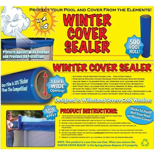 Scellant pour couverture d'hiver