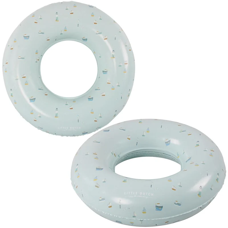 Schwimmring Sailors Bay 50 cm blau ab 3 Jahren | Little Dutch