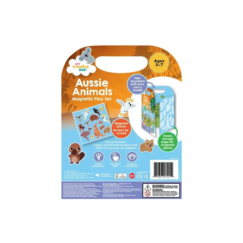 Set de jeu magnétique Aussie Animals - My Creative Box
