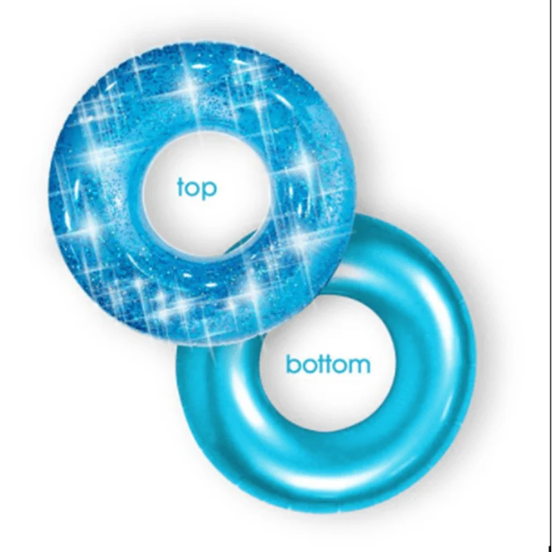 Tube de nage scintillant