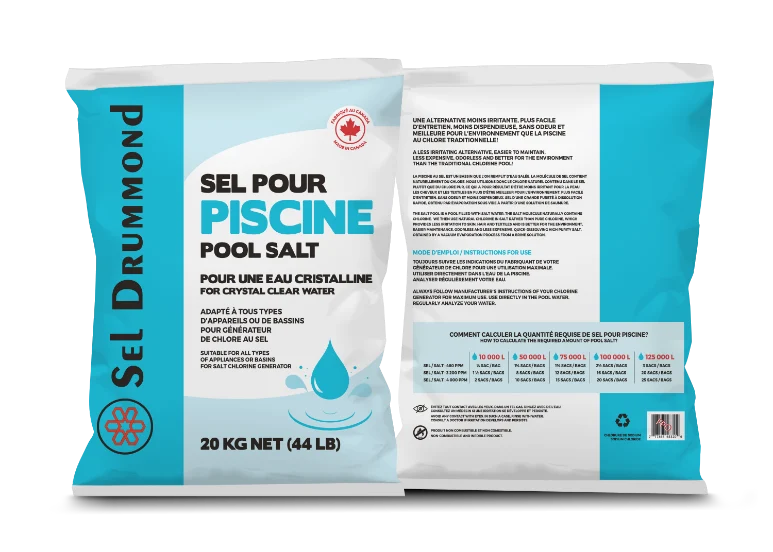 Sel pour piscine Drummond - 20 kg