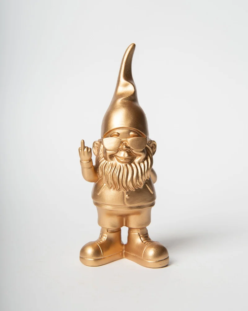 BLOGO Statuetta Bernardo Oro 5xH12 cm