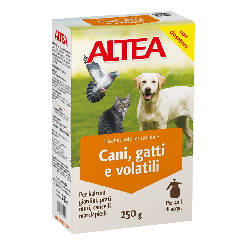Disabituante in Polvere Idrosolubile Cani Gatti Volatili 250gr ALTEA