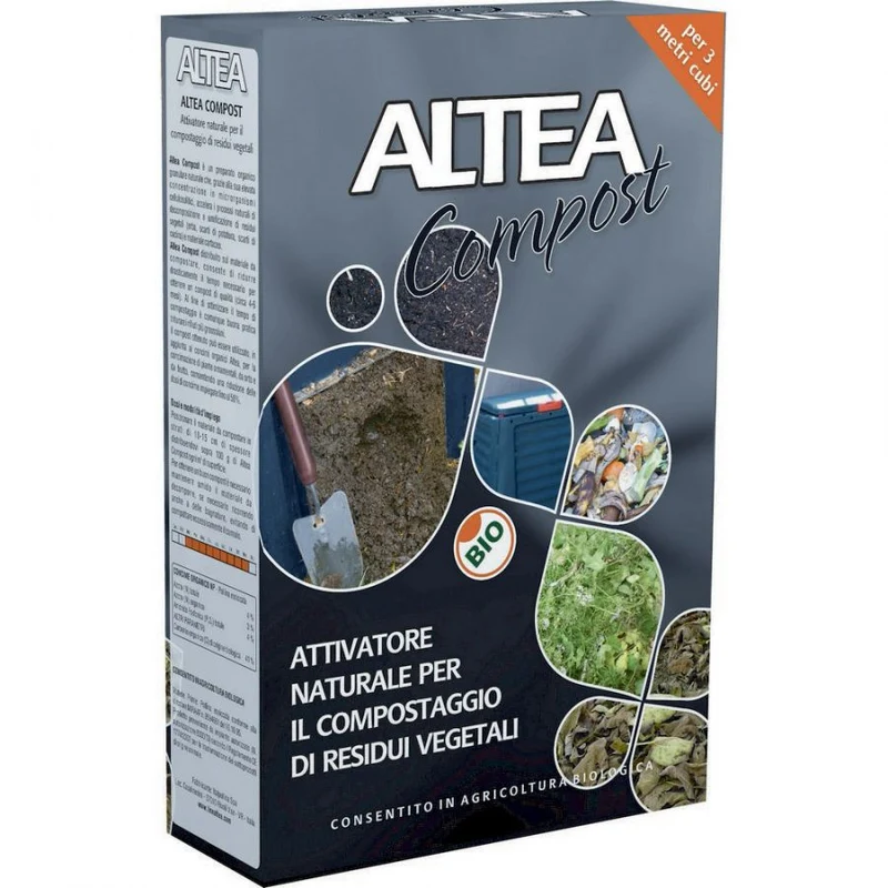 ALTEA COMPOST 1.5 KG ATTIVATORE NATURALE COMPOSTAGGIO RESIDUI VEGETALI