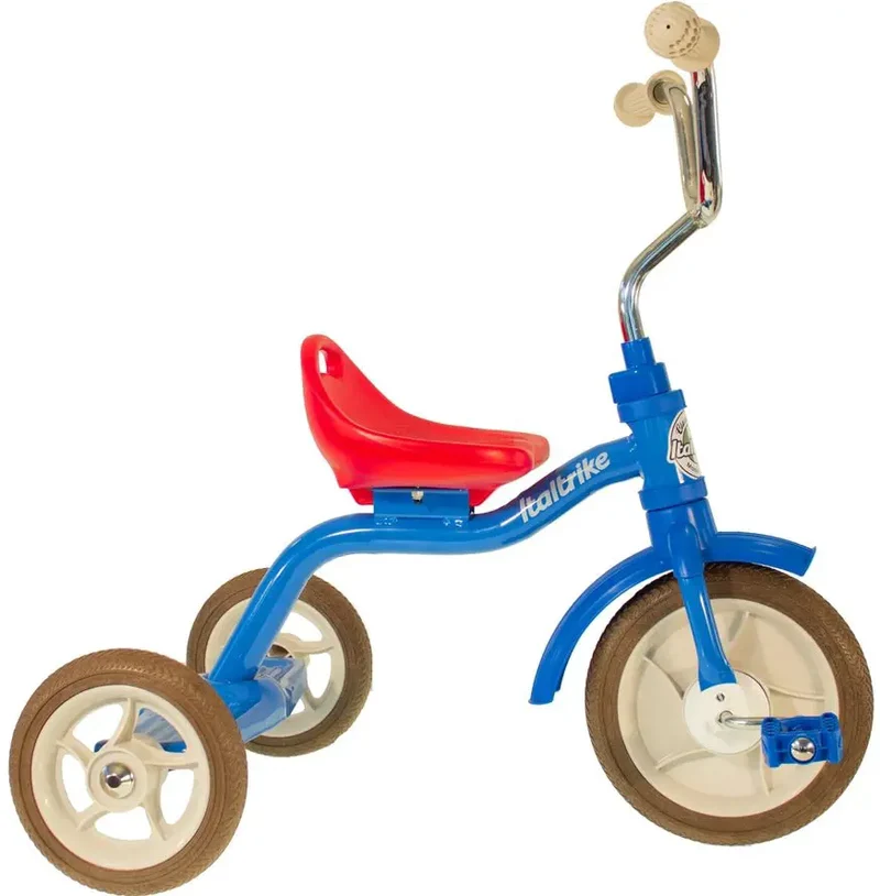 Tricycle Super Touring Colorama Bleu Pour Enfants 2 À 5 Ans Italtrike Classic Line