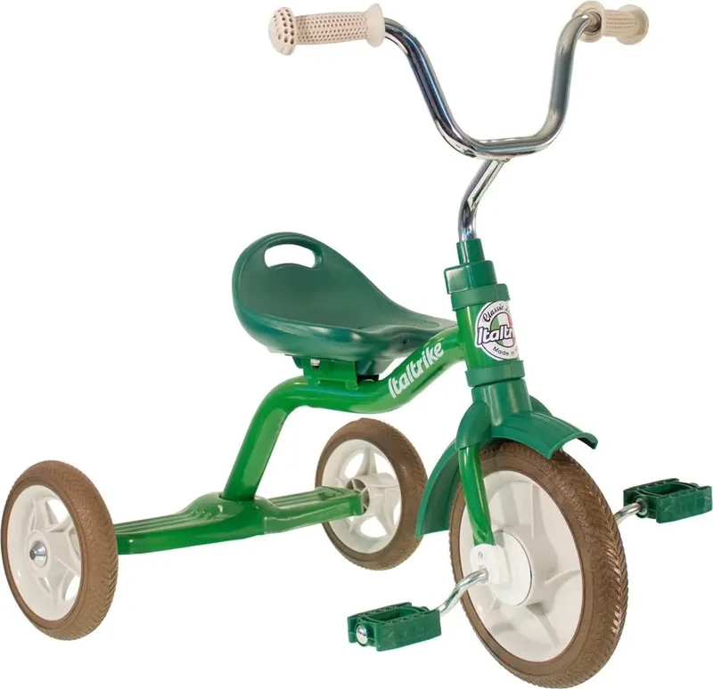 Tricycle Super Touring Primavera Vert Italtrike Pour Enfants 2 5 Ans Robuste Et Évolutif