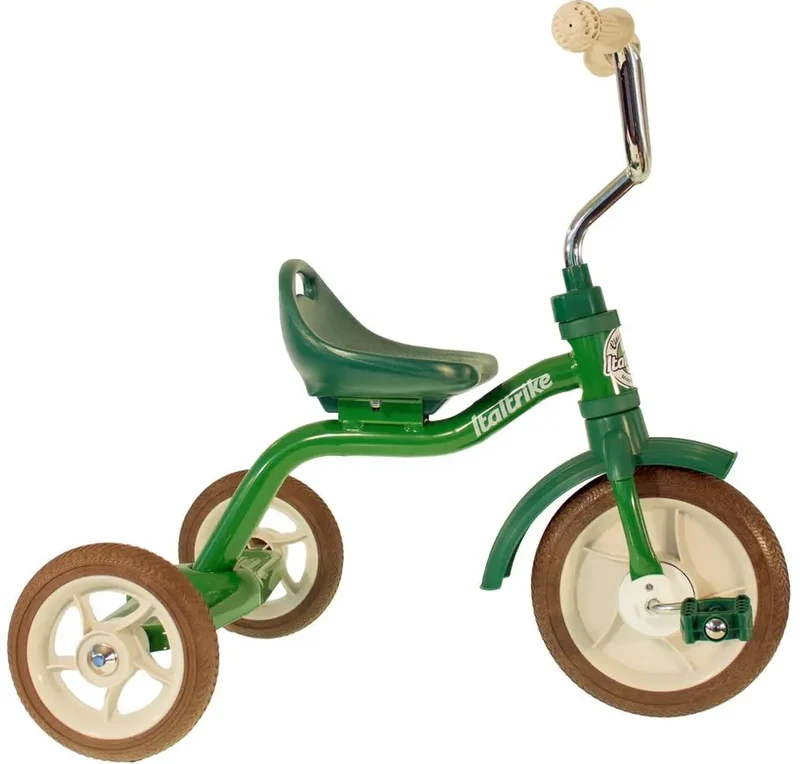 Tricycle Super Touring Primavera Vert Italtrike Pour Enfants 2 5 Ans Robuste Et Évolutif