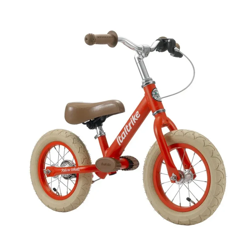 Draisienne Ciliegia Aluminium 12 Pneu Italtrike Fruit Collection Pour Enfants 2 À 5 Ans - Légère Et Robuste