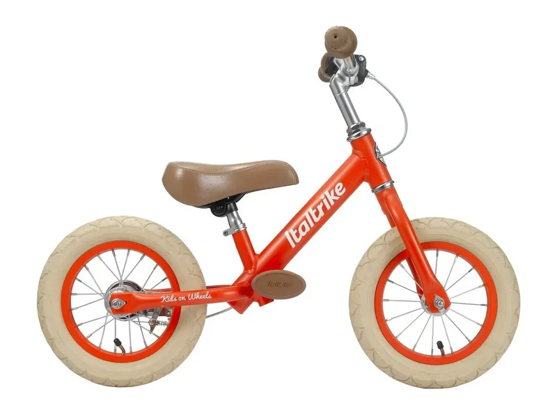 Draisienne Ciliegia Aluminium 12 Pneu Italtrike Fruit Collection Pour Enfants 2 À 5 Ans - Légère Et Robuste