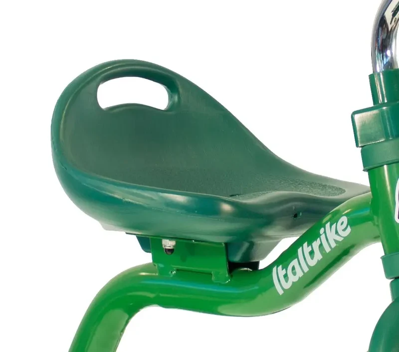 Tricycle Transporteur Primavera Vert Italtrike Pour Enfants 2 À 5 Ans Robuste Et Evolutif
